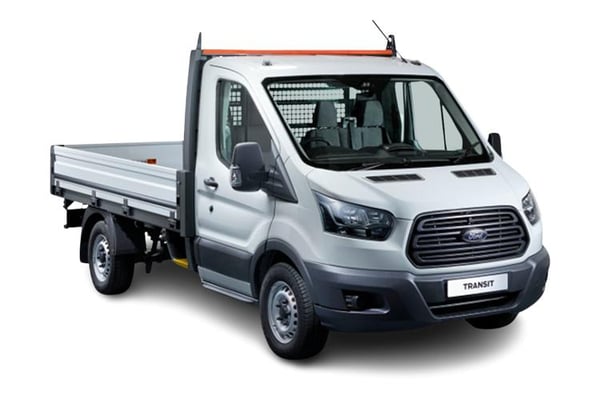 Ford E-Transit 350 RWD L3 Ch/P/Dp 68kWh 184 Leader