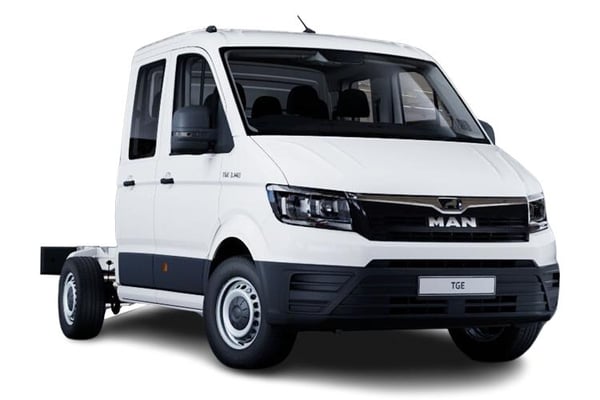 Man Truck And Bus Uk Tge Crew Chassis Cab 3 2.0 BiTurbo 160 HD Long 4X2